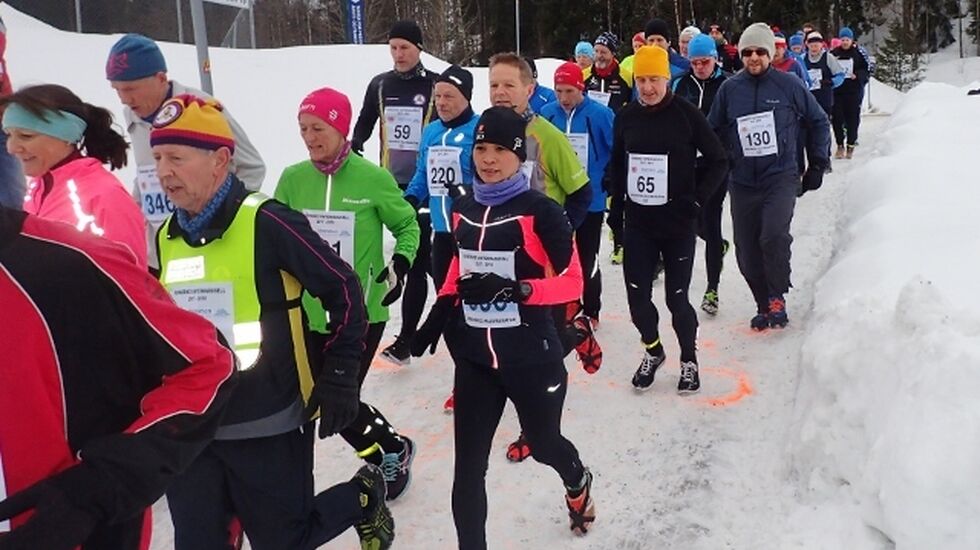 Fra starten. (Foto: Olav Engen)