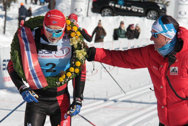 Andreas Nygaard var raskest i Birkebeinerrettet, som han også var i Vasaloppet. (Foto: Finn Olsen)