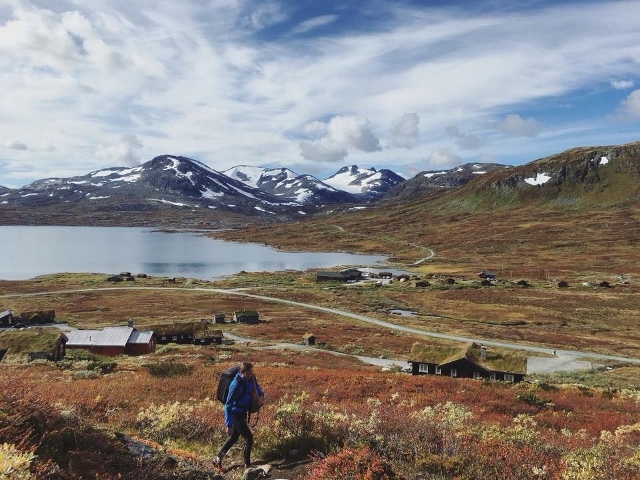 Tyinholmen 1100 moh blir lokalisering for CP2 i Salomon XREID 2018. Foto: Arrangøren