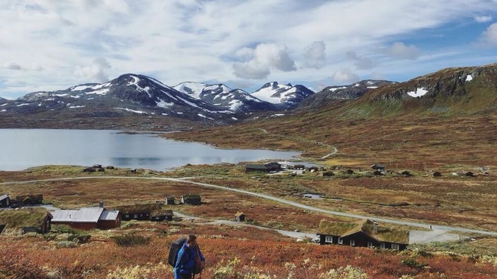 Tyinholmen 1100 moh blir lokalisering for CP2 i Salomon XREID 2018. Foto: Arrangøren
