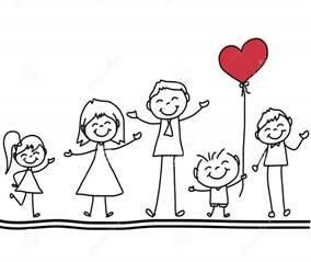 Illustrasjon - familie