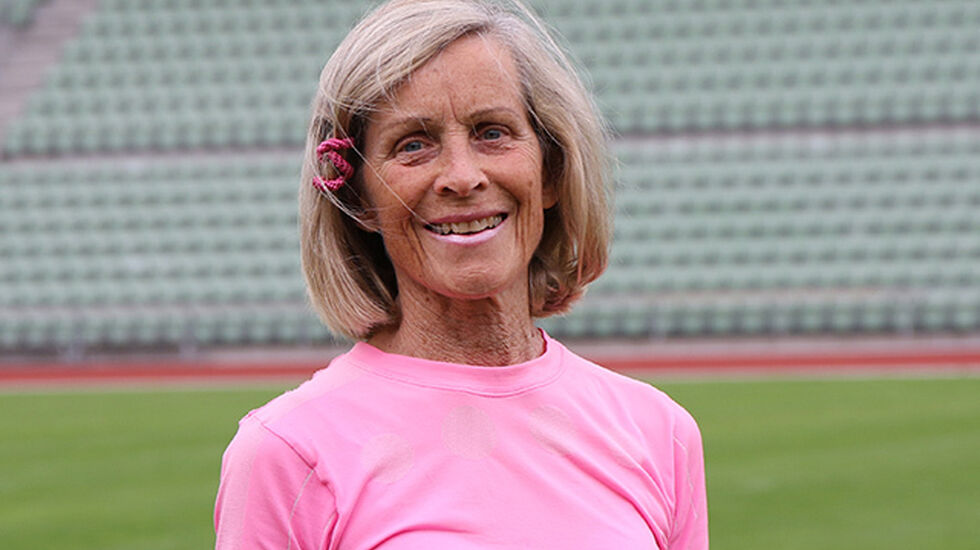 Eva Carlsen har vunnet mange medaljer fra internasjonale veteran-mesterskap. Nå ble det gull på 3000 m innendørs. (Arkivfoto: Runar Gilberg) 