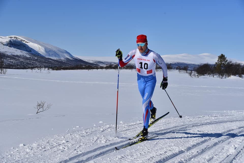 Det var drømmeforhold da Fred Arild Kjernli deltok i rekordutgaven  av påskerennet Narkuten mellom Narbuvoll og Tufsingdalen sist vinter.   (Foto: Pål Ove Lilleberg)