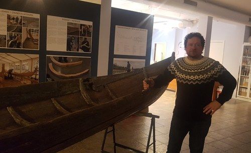 Elvebåt fra Porsanger og Øyvind Lindback Elvebåtkurs