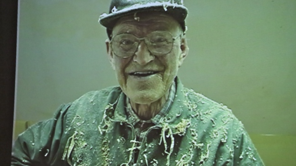 Konrad Brunstad himself fra Konradfilmen. Konradløpet er ment å ære minnet etter Konrad Brunstad (Mons-Konrad 1910-2000). Konrad begynte først å løpe i sein alder.
