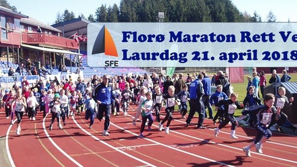De siste årene har alle distansene hatt start og målgang på Florø Stadion. (Alle foto: Arrangør)