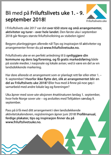 Friluftslivets uke 2018
