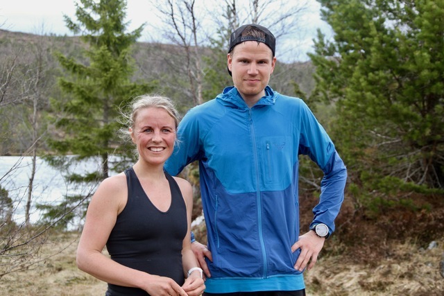 De to vinnerne i Eikenosa Opp 2018, Pernille Ibsen Lervåg fra Danmark og Håvard Myklebust fra Ørsta De to vinnerne i Eikenosa Opp 2018, Pernille Ibsen Lervåg fra Danmark og Håvard Myklebust fra Ørsta