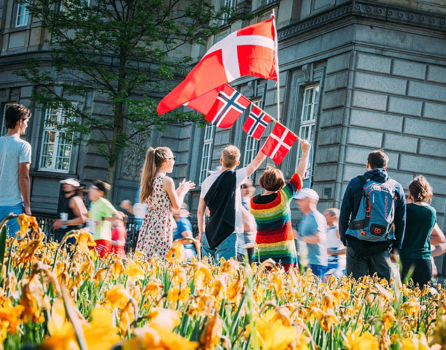 Det beste København Marathon? Det var vårblomster, sommervarme og stor stemning i København søndag. Foto: arrangøren