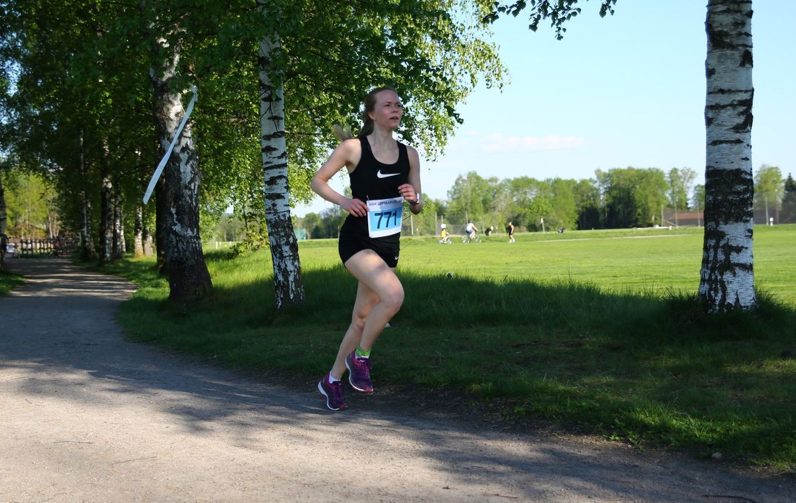 Martina Lindhart Hagen vant baneløpet på Sørum, mens vi på bildet ser vi henne i aksjon på ABIK-karusellen tidligere i år. (Foto: Bjørn Hytjanstorp)