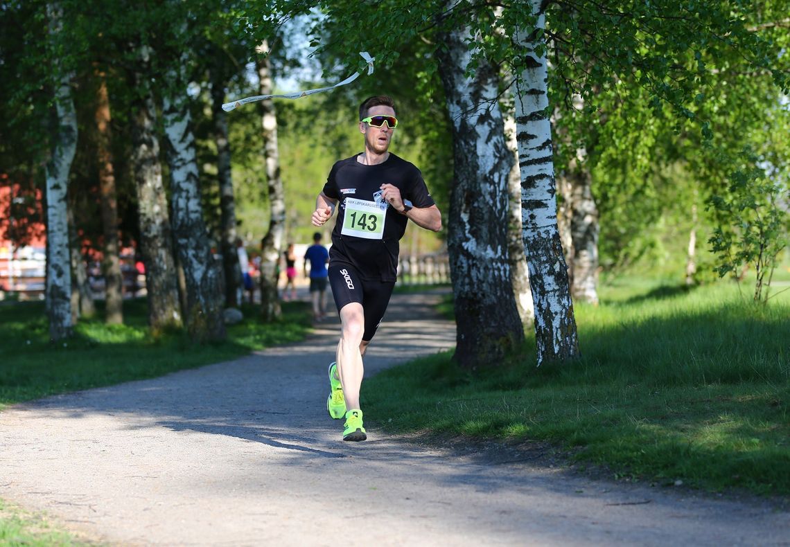 Glenn Røisgaard vant 2. løp i ABIK-karusellen på Skedsmokorset. Bildet er fra 2. løp i fjor som ble arrangert i Lillestrøm. (Foto: Bjørn Hytjanstorp)
