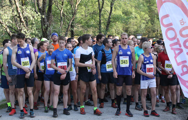 Fra starten i Munkebotn 2018
