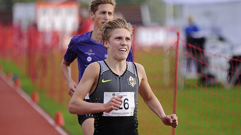 Simen Halle Haugen har åpna sesongen sterkt og løp nå en meget god 5000 m. (Arkivfoto: Arne Dag Myking) 
