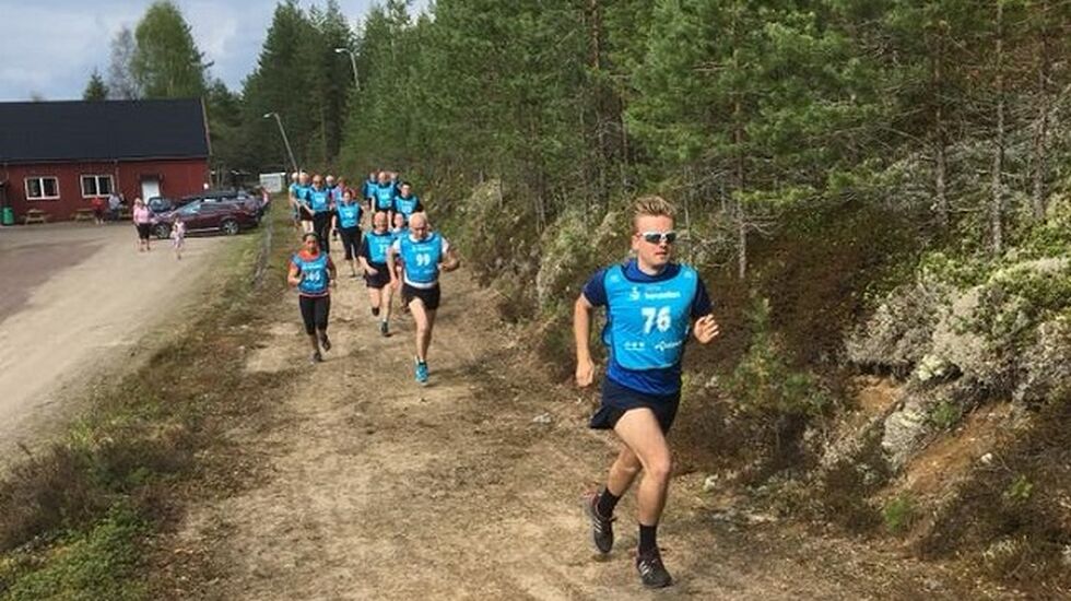 Fra starten for bedriftsklassen. (Foto: Gunn Helen Kjensmo)