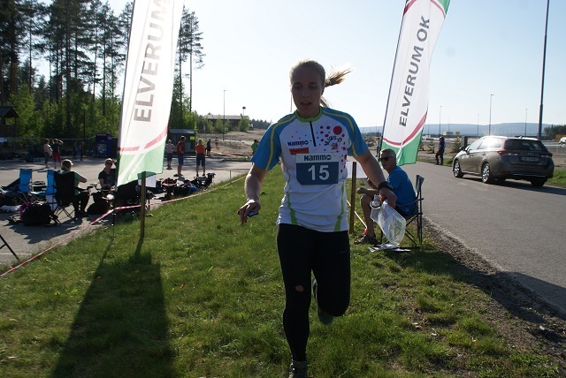 Vinner D17-20 - Kristine Haanes Strandlie, Gjø-Vard OL. (Foto: Stein Arne Negård)