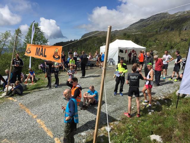 Målområdet på Hovlandstølen Opp. (Foto: Inge Værøy)