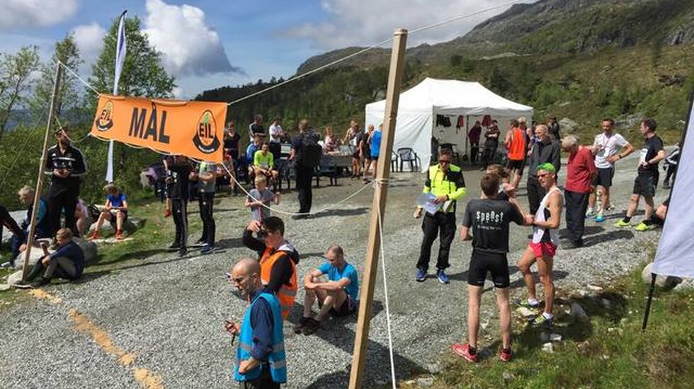 Målområdet på Hovlandstølen Opp. (Foto: Inge Værøy)