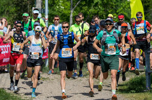 Ecotrail Oslo - Norges største ultraløp - er neste ultraløp som arrangeres. Foreløpig er det 708 påmeldte på 50 og 80 km.Bildet er fra starten på 50 km i 2018. (Foto: Sylvain Cavatz)