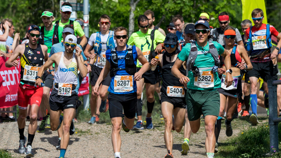 Fra starten på 50 km ved Frognerseteren. (Foto: Sylvain CAVATZ)