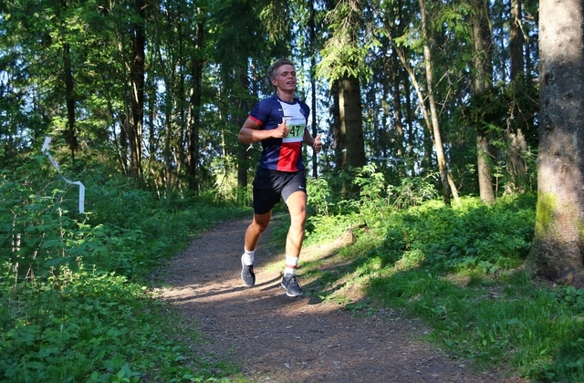 Njål Pedersen vant også forrige løp i ABIK-karusellen, da var det i terrenget. (Foto: Bjørn Hytjanstorp)