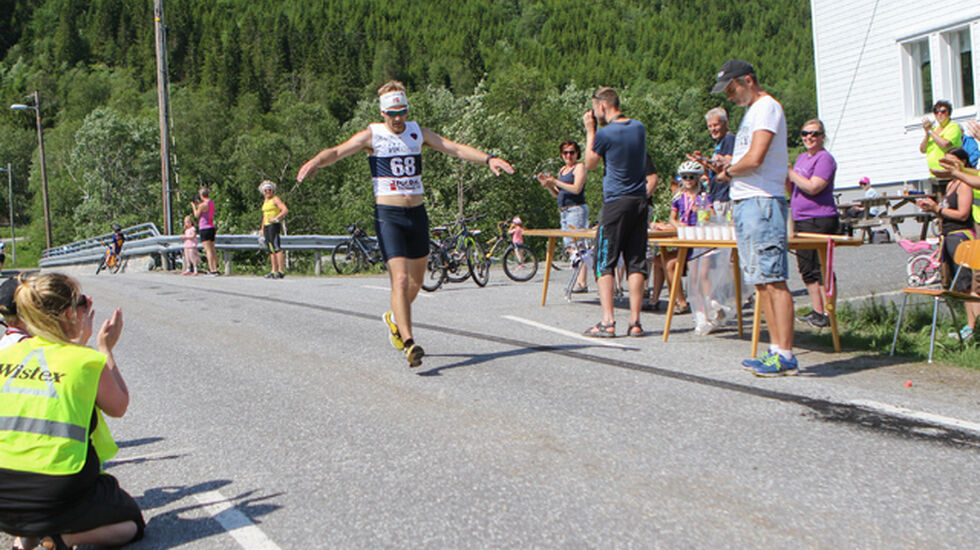 Bjørnar Øye, Hovdebygda IL. Foto: Marit Haugland.