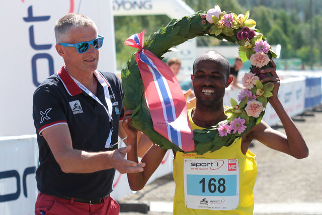 Birkebeinerkonge: Weldu Negash Gebretsadik vant Birkebeinerløpet for sjette gang. I tillegg har han en andreplass på sju forsøk. (Foto: Finn Olsen)