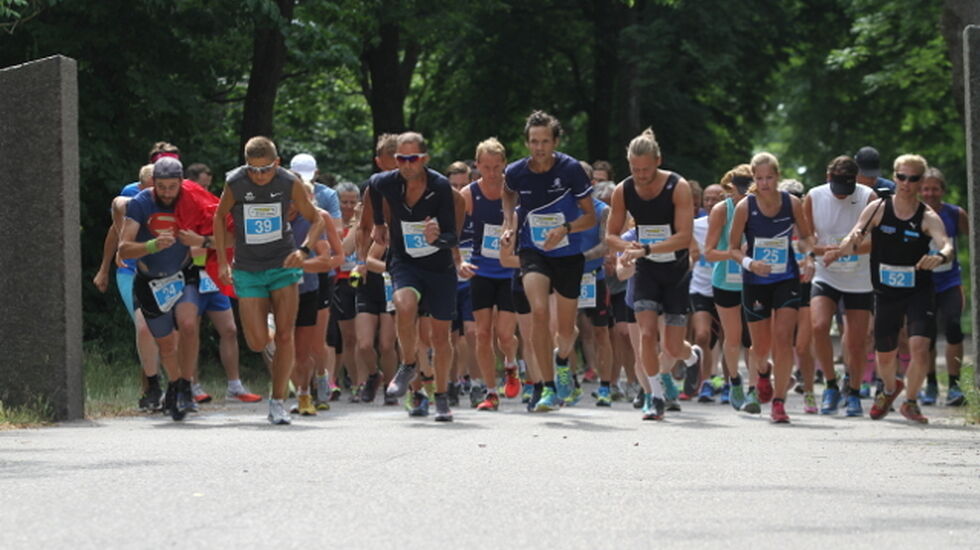 Starten har gått på 10 km! Foto: Stine Skog Hansen