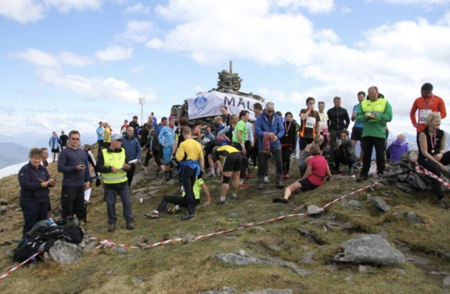 Fra målområdet på Storvarden.Foto: Kondis.