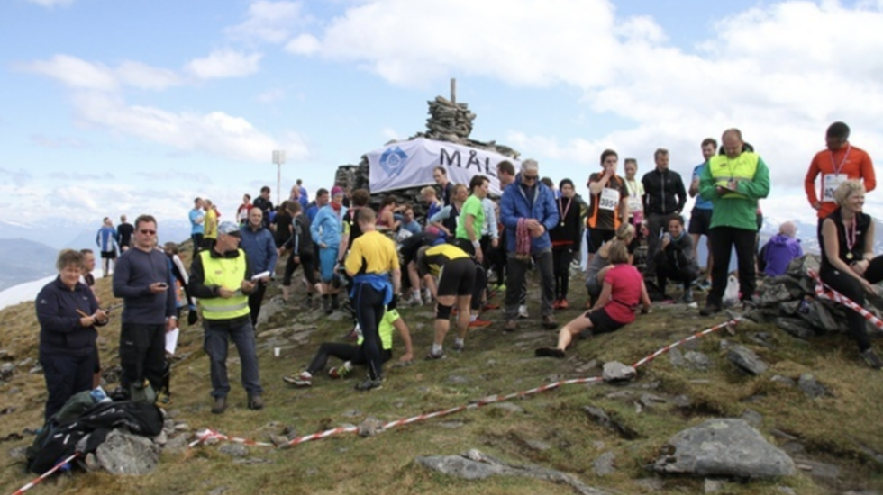 Fra målområdet på Storvarden.Foto: Kondis.