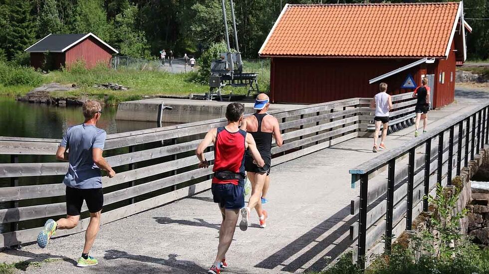 Det blir en mindre sommerlig versjon enn vanlig av årets Nordmarka Skogsmaraton. (Foto: Runar Gilberg) 