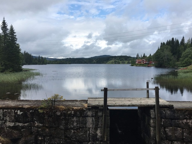 Vakre Myllavatnet. (Foto: Anne Woldmo)