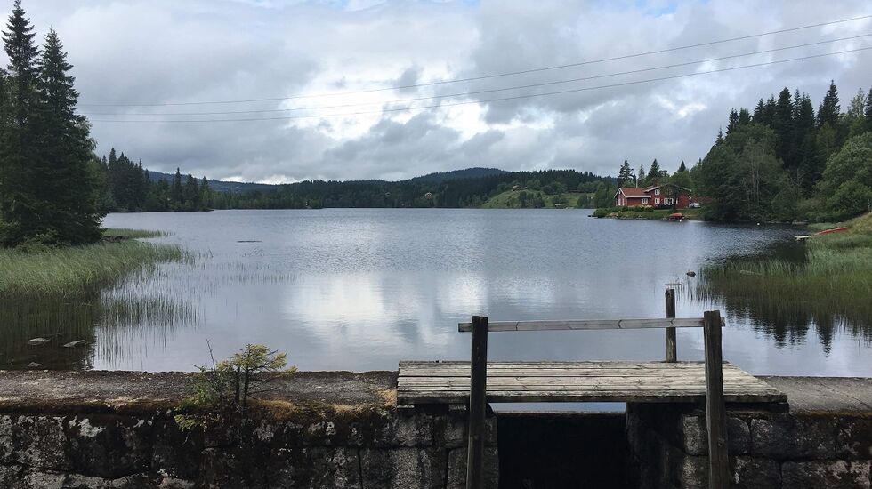 Vakre Myllavatnet. (Foto: Anne Woldmo)
