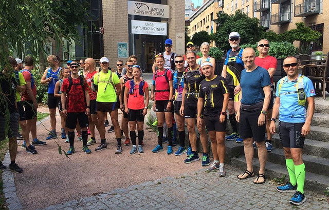 Før start i Sandvika. Foto: Arrangøren