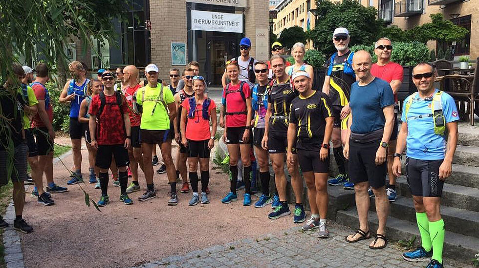 Før start i Sandvika. Foto: Arrangøren