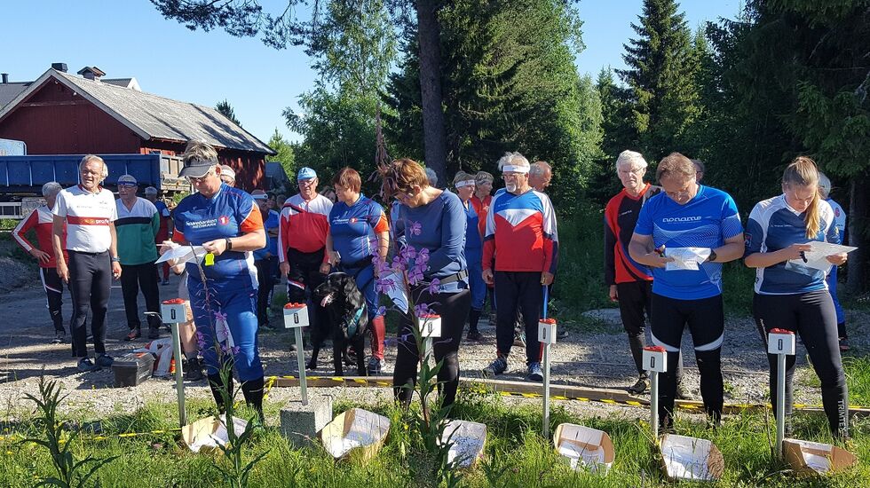 Klare til start. (Foto: Stein Arne Negård)