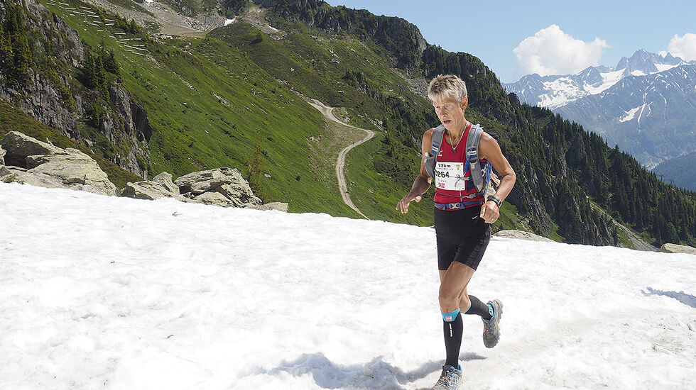Anna Margrethe Tråve vant klassen sin i Mont Blanc Cross for andre år på rad. (Foto: Bjørn Johannessen) 