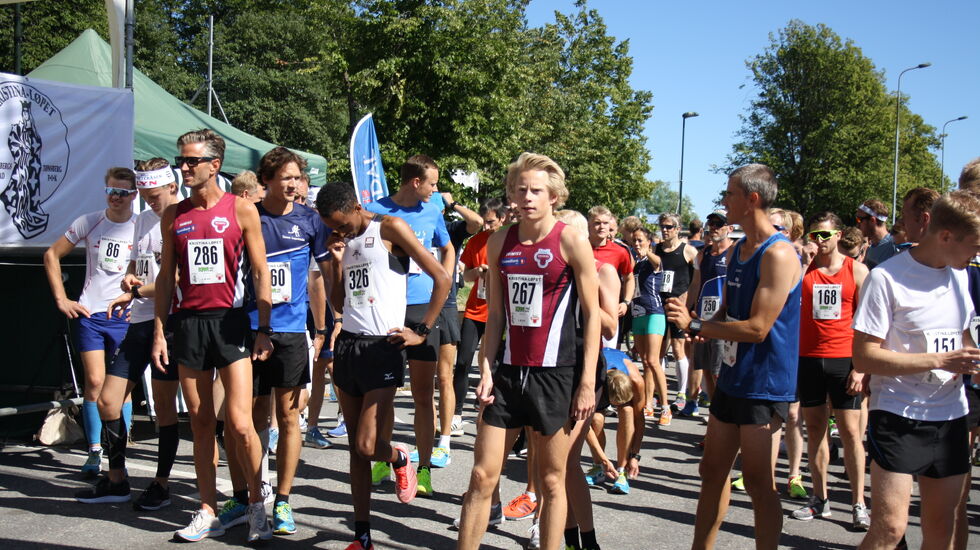 Starten på 5 km i 2018. (Foto: Bjørn Skotte/Kondis)