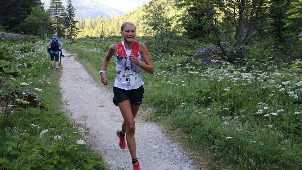 Ida Nilsson tok en sterk seier i Ultravasan lørdag formiddag. Dette til tross for flere kilometer med feil løping etter at hun og de 13 første herrene tok feil i et kryss. Foto: (Arkivbilde, Runar Gilberg).