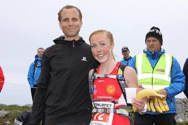 Thorbjørn Ludvigsen og Eli Anne Dvergsdal på toppen etter deira sigrar i 2015. (Alle foto: Arrangør)