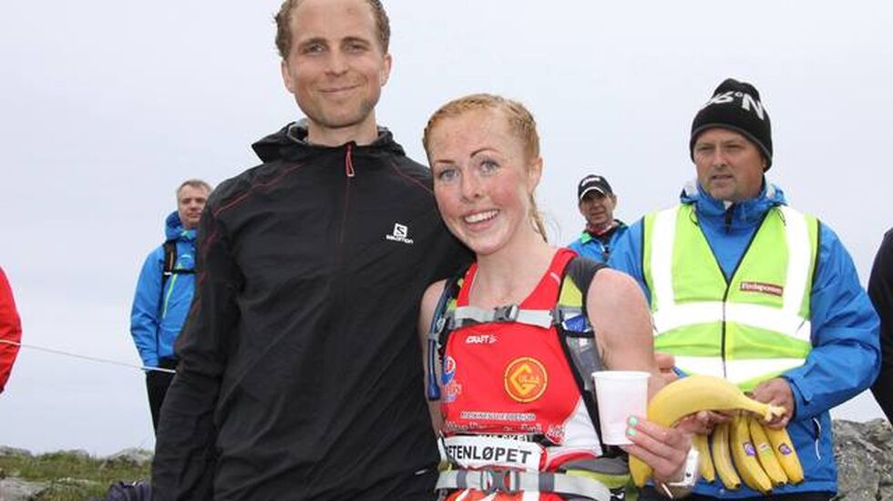 Thorbjørn Ludvigsen og Eli Anne Dvergsdal på toppen etter deira sigrar i 2015. (Alle foto: Arrangør)