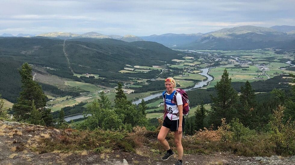 Ikke noe å si på utsikten som møter deg på toppen av Sten. (Foto: Thora Ingeborg Dystebakken)