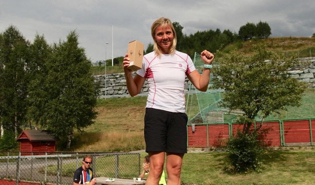 Mona Grindberg vann fjorårets løp (Foto: Helge Fuglseth)