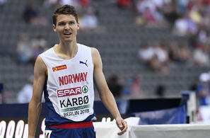 Tom Erling Kårbø sprang godt i EM, og no er han klar for NM. (Foto: Bjørn Johannessen)