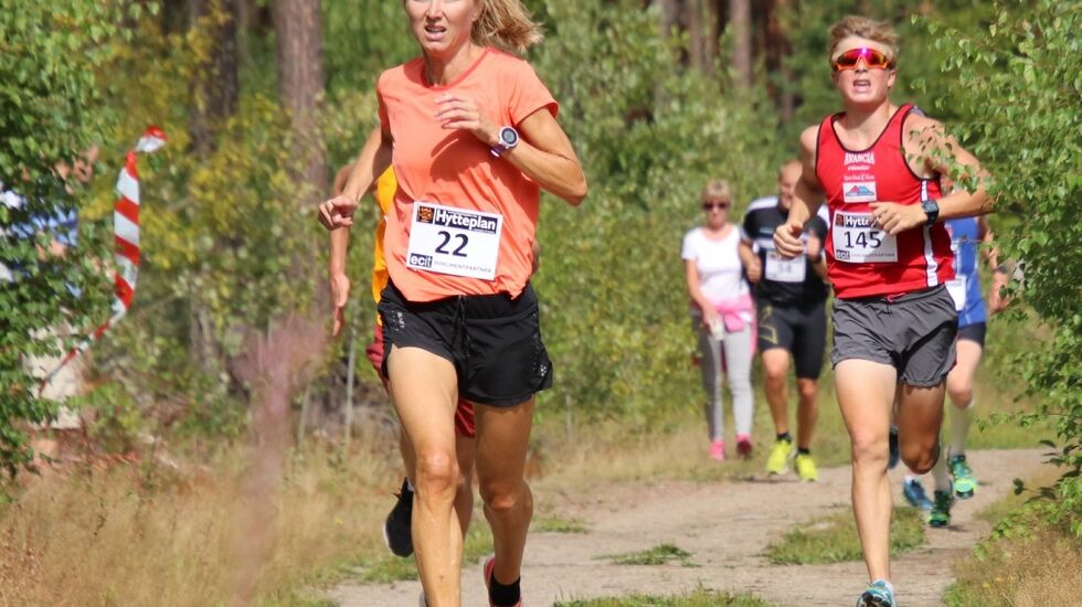 Silje Christiansen var overlegent raskest av kvinnene i det siste løpet i ABIK-karusellen. Bilder er fra Hytteplantesten i august 2018. (Foto: Hans Edgard Rakeie)