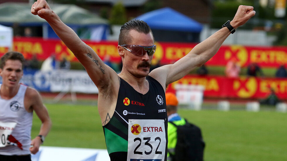 Henrik Ingebrigtsen med full kontroll på 5000 meter