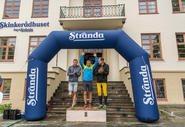 1. Ola Hovdenak, 2. Sebastian Krogvig, 3. Lars Rimereit. Foto: Martin Andre Kristoffersen