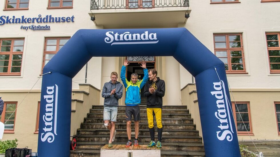 1. Ola Hovdenak, 2. Sebastian Krogvig, 3. Lars Rimereit. Foto: Martin Andre Kristoffersen