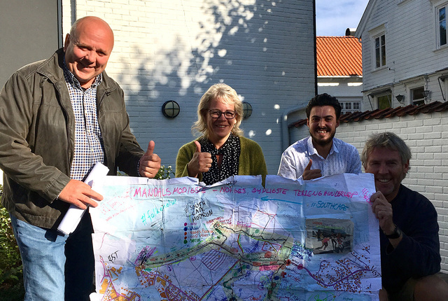 Initiativtagerne til det nye hinderløpet på Sørlandet er spente før premiéren den 6. oktober. (Alle foto: arrangøren)