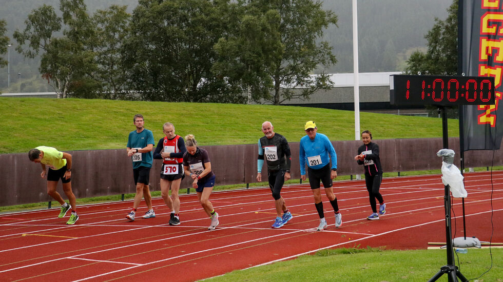 Start for maraton. Foto: Martin Hauge-Nilsen.