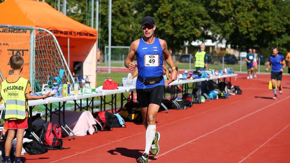 Dag Bern fra SK Kraft vant Ringerike 6-timers både i 2017 og 2018. Her fra fjorårets løp. (Foto: Bjørn Hytjanstorp)
